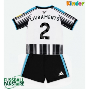 Newcastle United Tino Livramento #2 Replik Heimtrikot Kinder 2026-27 Kurzarm (+ Kurze Hosen)